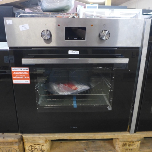 4123 - CDA Single Multifunction Oven Model No SC020 , Original RRP £232.50  + vat (460-139)    * This lot i... 