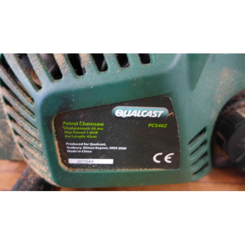 5159 - A Qualcast PCS46Z petrol driven chainsaw