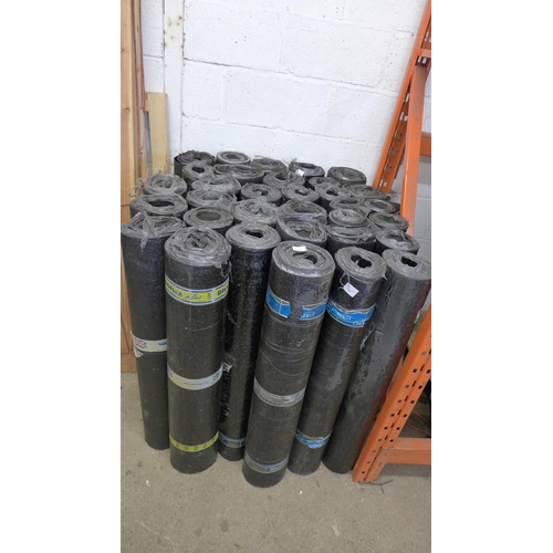 5175 - 33 rolls of torch on roofing felt underlay