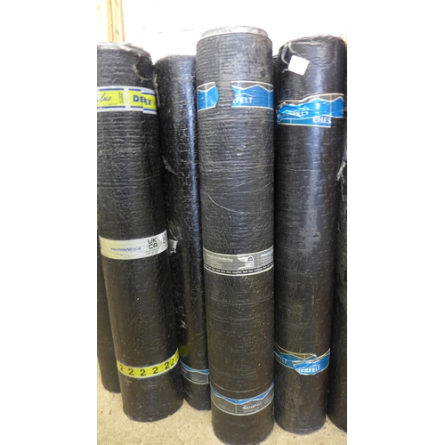 5175 - 33 rolls of torch on roofing felt underlay