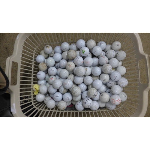 5179 - Three bags of golf clubs including Classic, Strikes and Precision Made clubs, including a large quan... 