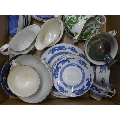 1060 - A collection of oriental dragonware pottery **PLEASE NOTE THIS LOT IS NOT ELIGIBLE FOR POSTING AND P... 