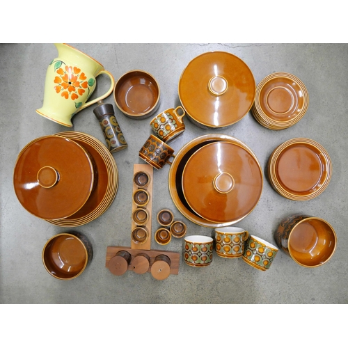 1072 - A collection of Hornsea Heirloom china and a Brierley ware jug **PLEASE NOTE THIS LOT IS NOT ELIGIBL... 