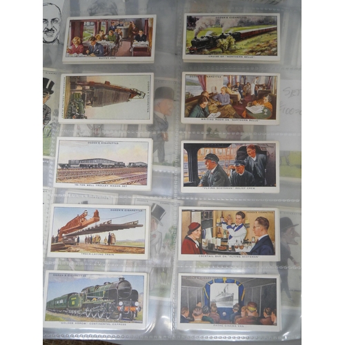 639 - Six sets of cigarette cards including Lambert & Butler Famous British Airmen and Airwomen, Ogdens, P... 