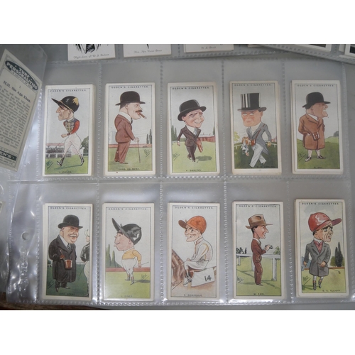 639 - Six sets of cigarette cards including Lambert & Butler Famous British Airmen and Airwomen, Ogdens, P... 