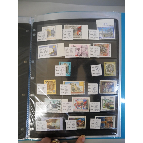 667 - An ex-dealers file of mint Austria stamps, catalogued at approximately £1,800 and priced to sell at ... 