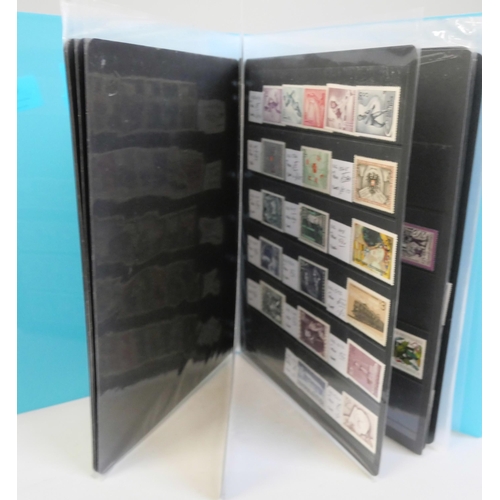 667 - An ex-dealers file of mint Austria stamps, catalogued at approximately £1,800 and priced to sell at ... 