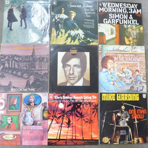 689 - 25 Folk (Rock) LP records, 60s and 70s