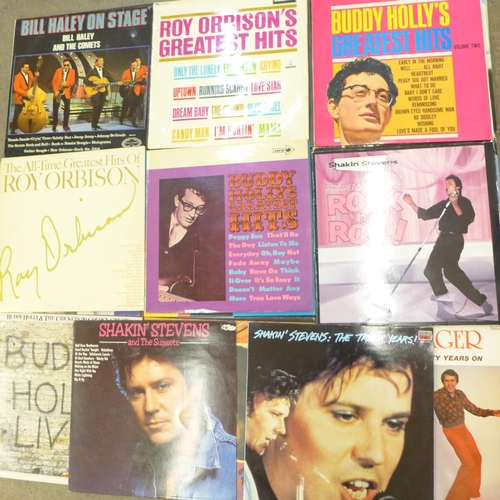 709 - 31 Rock and Roll LP records