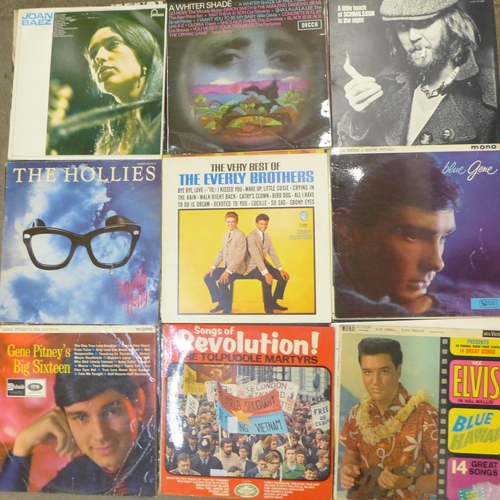 716 - 30 LP records including Nillson and James Brown