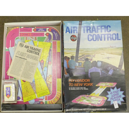 723 - A mid 1970s Airfix Air Traffic control board game