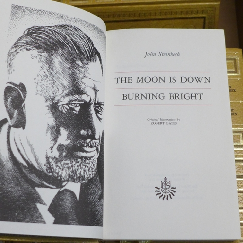 724 - A collection of John Steinbeck novels dating back to the 1930s