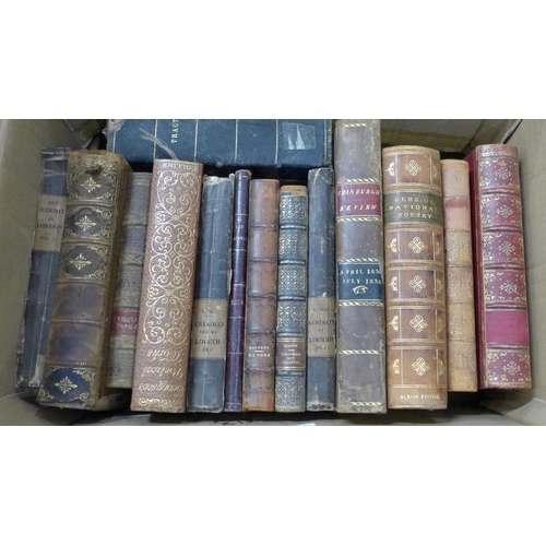 754 - A collection of 19th Century books including Leisure Hour, three volumes of The Hermit in London -or... 