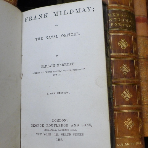 754 - A collection of 19th Century books including Leisure Hour, three volumes of The Hermit in London -or... 