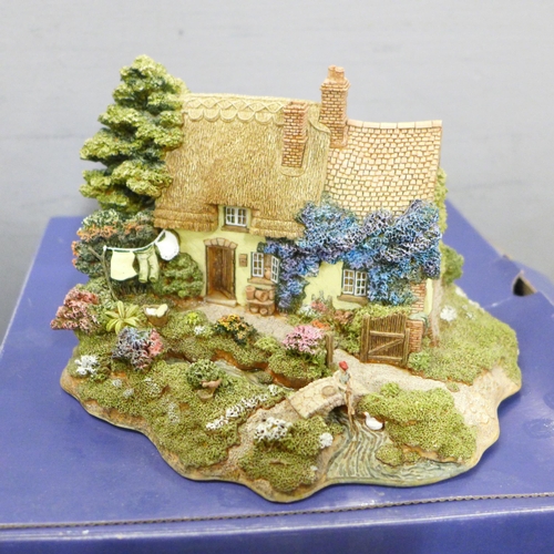 761 - Five Lilliput Lane cottages, includes Beekeepers Cottage, Shades of Summer, Halcyon Days, Water mead... 