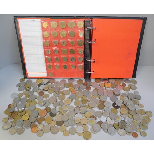 862 - A collection of foreign coins