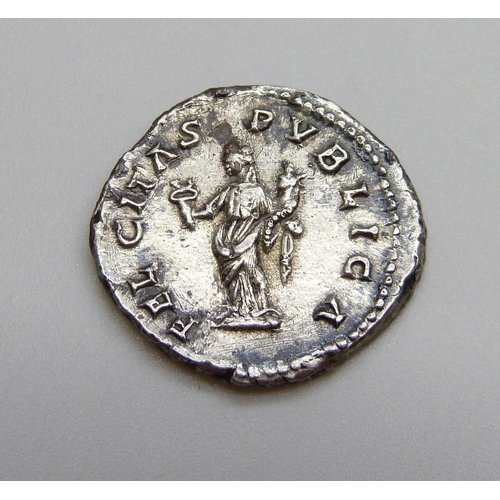 901 - Caracalla Denarius struck in silver 210-222 AD Rome Mint, Bust of Caracalla Antoninvs Pivs Avg rever... 