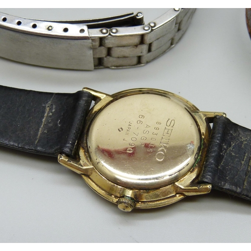 922 - A silver cased Borgel S&Co Peerless trench watch (early IWC), London import mark, 1918, together wit... 