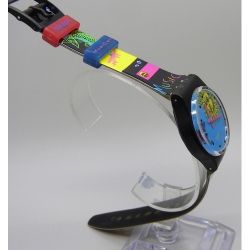 954 - A Swatch Music Call wristwatch