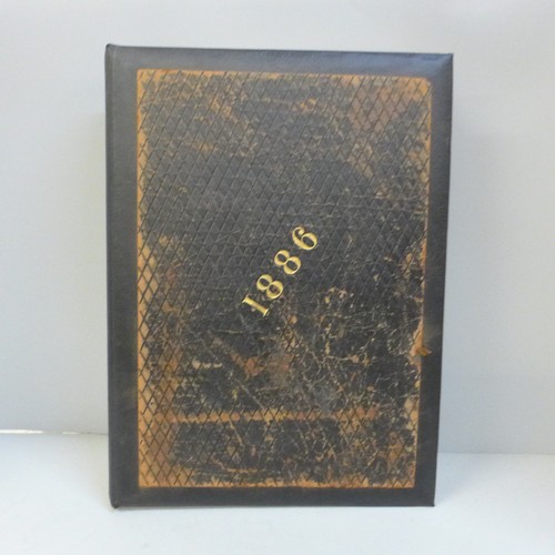 730A - Photo album dated 1886 Pompei, Old Master pictures and classical buildings