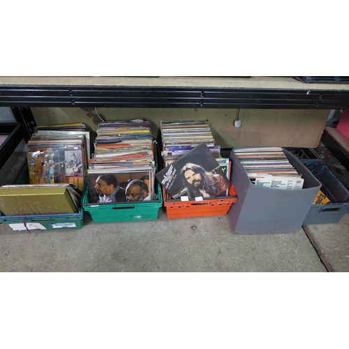 5103 - A large quantity of LP records including, Michael Jackson,Jimi Hendrix, Gene Pitney, Bob Seger, Mart... 