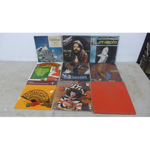 5103 - A large quantity of LP records including, Michael Jackson,Jimi Hendrix, Gene Pitney, Bob Seger, Mart... 