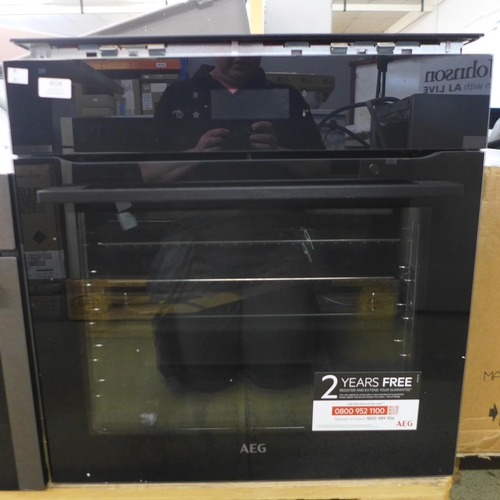 4126 - AEG Multifunction Oven    - Model NoBPK748380B, (Transit damage) Original RRP £757.50  + vat (460-90... 