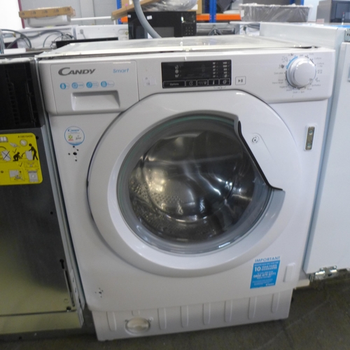 4132 - Candy Integrated Washing Machine (8kg), Original RRP £374.17  + vat (460-138)    * This lot is subje... 