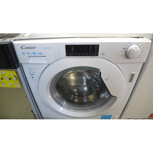 4132 - Candy Integrated Washing Machine (8kg), Original RRP £374.17  + vat (460-138)    * This lot is subje... 