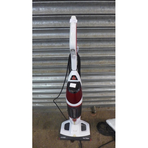 5141 - A Bissell Vac & Steam floor cleaner and a Beldray steam mop