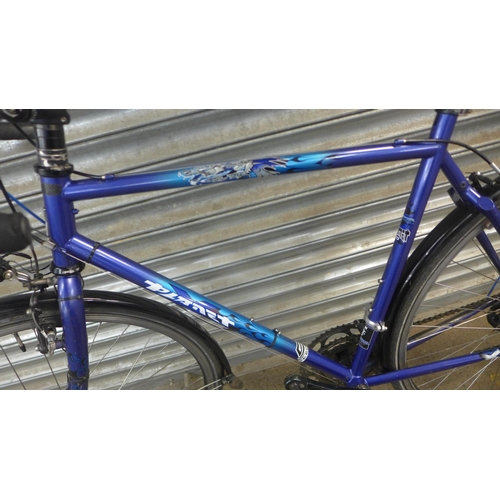 5146B - A Planet X Bikes KAFFSABack steel framed hybrid bike *Police repossession