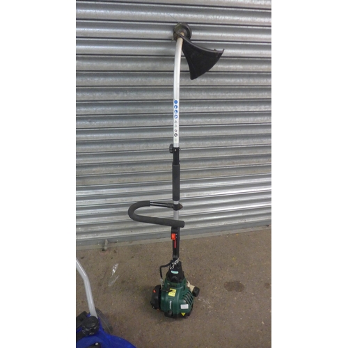 5146C - A Hyundai 99CC petrol lawn mower and a Qualcast CDB30A petrol grass strimmer *Police repossession