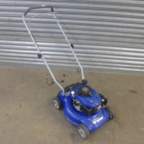 5146C - A Hyundai 99CC petrol lawn mower and a Qualcast CDB30A petrol grass strimmer *Police repossession