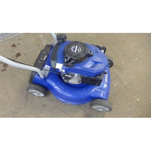 5146C - A Hyundai 99CC petrol lawn mower and a Qualcast CDB30A petrol grass strimmer *Police repossession