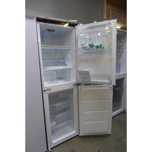 4172 - AEG 50/50 Fridge Freezer (Frost Free)Model No OSC6T185ES (Transit damage) , Original RRP £538.33  + ... 