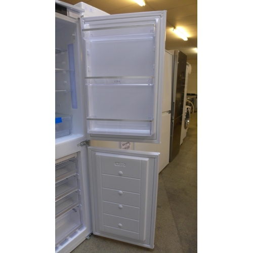 4175 - CDA 50/50 Integrated Fridge Freezer (Frost Free)  - Model NoFW925,(Transit damage) Original RRP £440... 