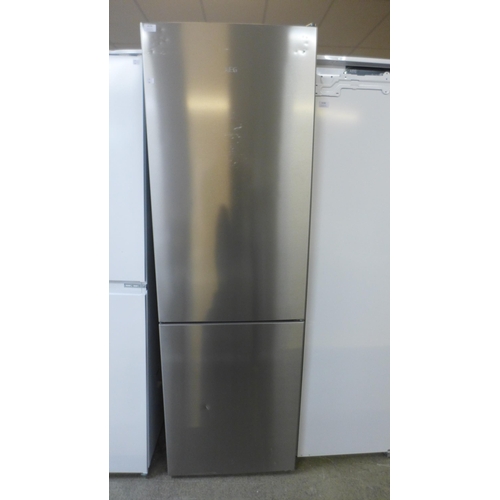 4179 - AEG Freestanding 60/40 Fridge Freezer (Frost Free)  (Transit damage dents to front) , Model No RCB63... 