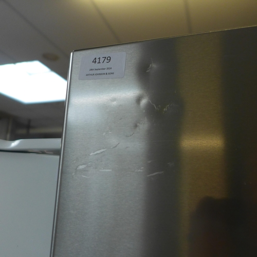 4179 - AEG Freestanding 60/40 Fridge Freezer (Frost Free)  (Transit damage dents to front) , Model No RCB63... 