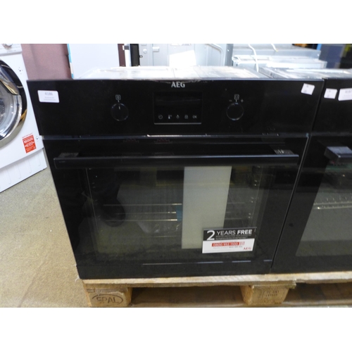 4186 - AEG Single Multifunction Oven ,Model No BEB335061B Original RRP £457.50  + vat (460-128)    * This l... 