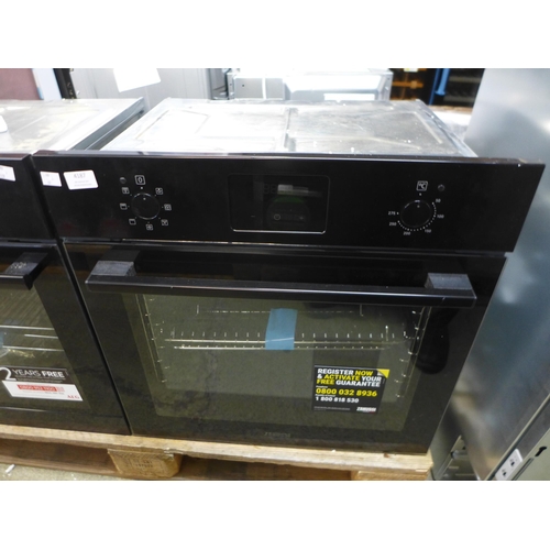 4187 - Zanussi Single Multifunction Oven - BLACK Model No ZCHNX3K1, Original RRP £265.83  + vat (460-45)   ... 