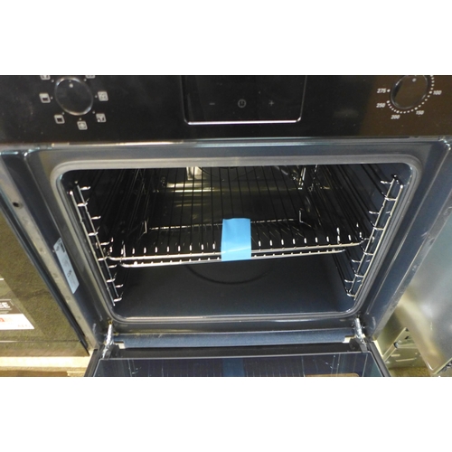 4187 - Zanussi Single Multifunction Oven - BLACK Model No ZCHNX3K1, Original RRP £265.83  + vat (460-45)   ... 