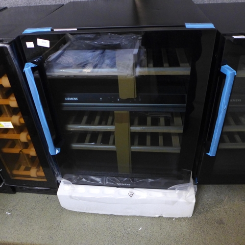 4196 - Siemens Wine Chiller Model No KU21WAHGOG  * This lot is subject to vat