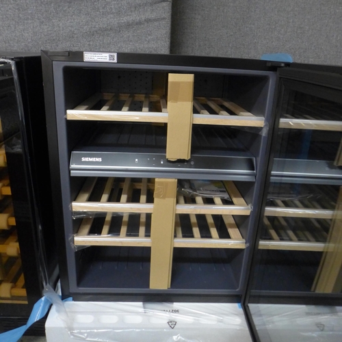 4196 - Siemens Wine Chiller Model No KU21WAHGOG  * This lot is subject to vat