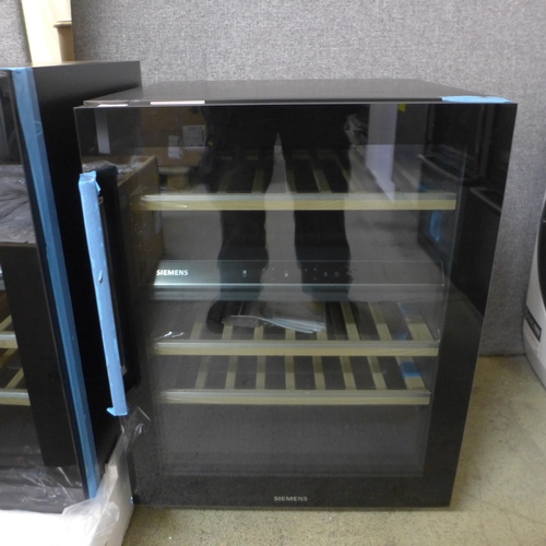 4196A - Siemens Wine Chiller Model No KU21WAHGOG (460-235) *This lot is subject to VAT