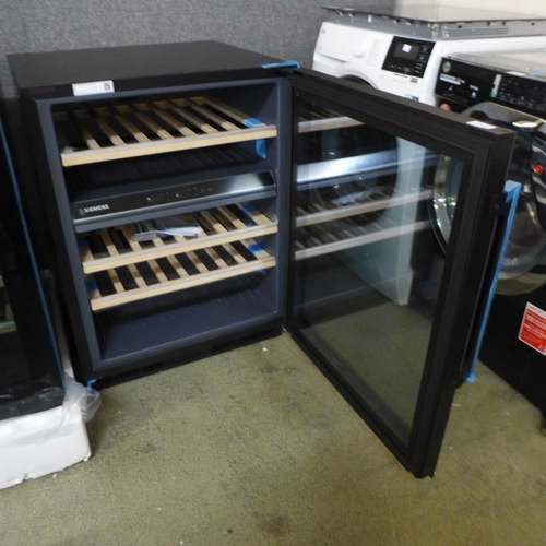 4196A - Siemens Wine Chiller Model No KU21WAHGOG (460-235) *This lot is subject to VAT