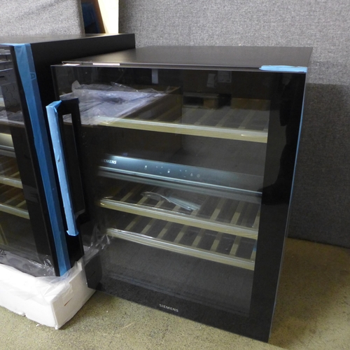 4196A - Siemens Wine Chiller Model No KU21WAHGOG (460-235) *This lot is subject to VAT