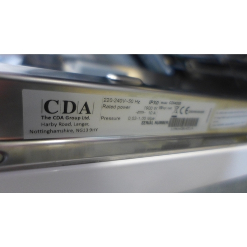 4183 - CDA Integrated Sliding Hinge Dishwasher Model No CD14320 , Original RRP £357.50  + vat (460-130)    ... 