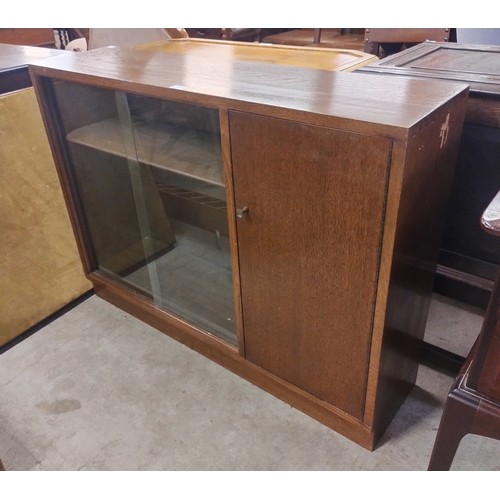 205 - An oak bookcase