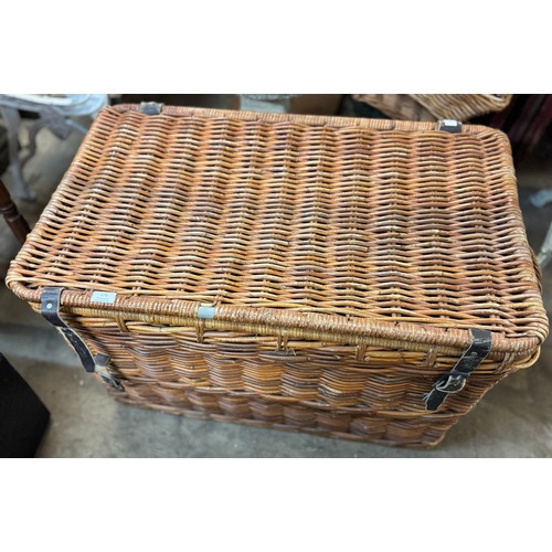 274 - A wicker log bin