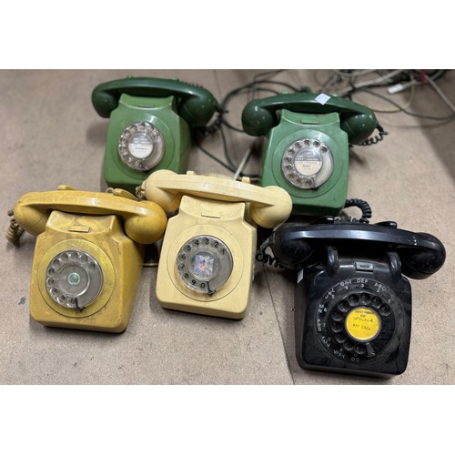 288 - Assorted telephones